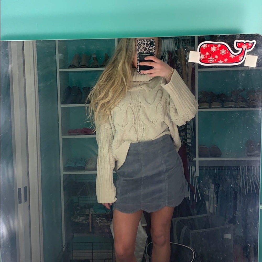scallop skirt